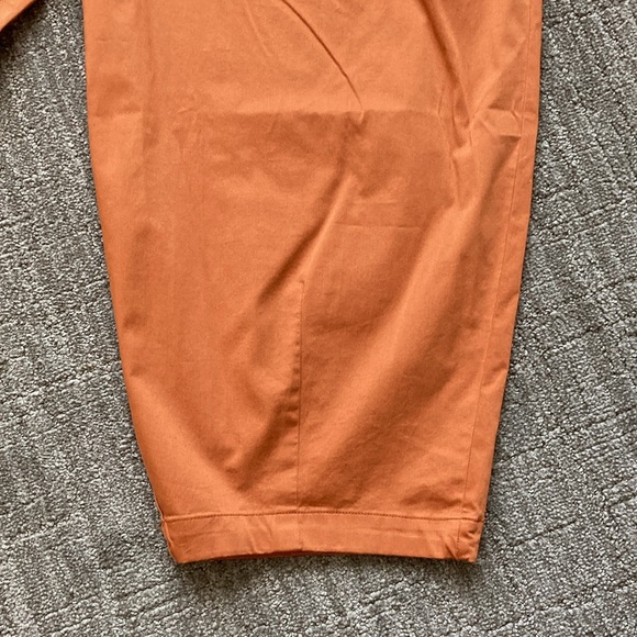 Maeve Curve Poplin Barrel Pants Anthropologie - Picture 6 of 10